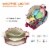5PCS Baby Nappy Diaper Bags Set Mummy Diaper Shoulder Bags w/ Nappy Changing Pad Insulated Perspective: left