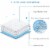 50Pcs Set Dog Training Pads Puppy Pee Pads Cat Wee Mats Potty Train Perspective: left