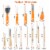 13Pcs Halloween Pumpkin Carving Kit Stainless Steel Carving Kit Pumpkin Sculpting Cutting Kit Perspective: left