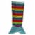 Snuggie Tails Blanket -  Rainbow Mermaid - Adult Perspective: left