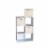 6-Cell Storage Cabinet Perspective: left