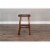 Sunny Designs 30  Saddle Seat Transitional Mahogany Wood Stool in Dark Chocolate Perspective: left