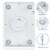 Sugift USB Rechargeable Food Scale, 22lb Digital Kitchen Scale Perspective: left