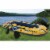 Intex Challenger 3 Boat 2 Person Raft & Oar Set Inflatable with Motor Mount Kit Perspective: left