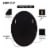 ANDY STAR Modern 24 x 36 Inch Oval Wall Hanging Bathroom Mirror, Brushed Bronze Perspective: left