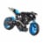 Mattel Hot Wheels® Twin Flame Motorcycle - Green/Black Perspective: left