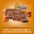Ghirardelli® Milk Chocolate with Caramel Filling Squares Candy Bag Perspective: left