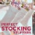 Ghirardelli® Peppermint Bark Chocolate Snowmen Holiday Candy Bag Perspective: left