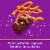 Ghirardelli® Dark Chocolate Sea Salt Caramel Duet Hearts Valentine Candy Perspective: left