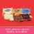 Ghirardelli® Assorted Chocolate Caramel Squares Valentine Candy Perspective: left