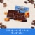 Ghirardelli® Dark Chocolate Sea Salt Caramel Squares Holiday Candy Bag Perspective: left