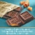 Ghirardelli® Sea Salt Caramel Milk Chocolate Bar Perspective: left