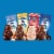Ghirardelli® Holiday Chocolate Snowmen Assortment Perspective: left