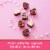 Ghirardelli® Signature Collection Chocolates Valentine Candy Heart Perspective: left