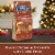 Ghirardelli® Holiday Gingerbread Cookie Milk Chocolate Squares Perspective: left