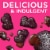 Ghirardelli® Dark Chocolate Lava Cake Hearts Valentine's Candy Bag Perspective: left