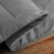 Lux Decor Collection Twin Single Comforter, Microfiber Soft 1PC Duvet Insert - Grey Perspective: left