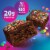 Pure Protein® Galactic Brownie Gluten Free Protein Bar Perspective: left