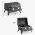 2 - Burner Liquid Propane 20000 BTU Gas Grill Perspective: left