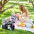 Baby Nappy Diaper Duffel Shoulder Bags with Wipeable Changing Pad Perspective: left