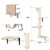 FX070 - Wall Mounted Climber Set For Cats Perspective: left
