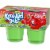 Jell-O Kool-Aid Gels Strawberry Kiwi Ready-to-Eat Gelatin Snacks (Pack of 4) Perspective: left