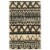 Linon Aspire Comp Hand Tufted Wool 5'x8' Rug in Ivory Perspective: left