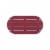Adirondack Patio Coffee Table in Red - Linon Perspective: left