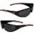 San Francisco 49ers Wrap Sunglass and Bag Set Perspective: left