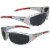 New England Patriots Wrap Sunglass and Bag Set Perspective: left