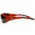 Georgia Bulldogs Wrap Sunglasses and Bag Set Perspective: left