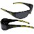 Iowa Hawkeyes Wrap Sunglasses and Bag Set Perspective: left