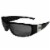 Baltimore Ravens Chrome Wrap Sunglasses and Bag Set Perspective: left
