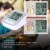 Digital Arm Blood Pressure Monitor LCD Digital Heart Beat BP Gauge Health Test with Voice Perspective: left
