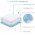 50Pcs Set Dog Training Pads Puppy Pee Pads Cat Wee Mats Potty Train Perspective: left