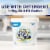 OxiClean White Revive Laundry Whitener and Stain Remover Powder Perspective: left