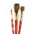 Princeton Brush Real Value™ Synthetic Camel Short Handle Round 6 Wash 5/8 Wash 1 Perspective: left