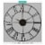 La Crosse Technology Wrought Iron Wall Clock - Black Perspective: left