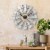 La Crosse Clock Company Windmill Analog Wall Clock - Silver Perspective: left