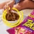Takis Churro Charge Cinnamon Sugar Rolled Tortilla Chips Perspective: left