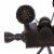 Uma Enterprises Metal Movie Camera Table Decor with Tripod Base - Brown Perspective: left