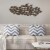Attractive Metal Fish Wall Decor In Bronze- Saltoro Sherpi Perspective: left