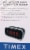 Timex® Space Saving LED Alarm Clock - Black Perspective: left