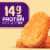 Boca Original Non-GMO Soy Vegan Chik'n Veggie Nuggets Perspective: left