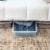 IRIS USA 28 Quart Plastic Stackable Storage Container Bin with Latching Lid Perspective: left