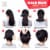 HAWWWY Blonde Magic Bun Maker Foam 4 Pack, Easy Sponge Hair Bun Shaper for Updos Perspective: left