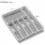 Madesmart® Six-Compartment Silverware Tray - White Perspective: left