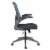 LeisureMod Newton Mesh Office Chair Perspective: left