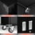 Aobabo 72 Inch Rolling Locking Storage Cabinet with Adjustable Shelves, Black Perspective: left