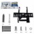 SUGIFT Full Motion Tv Wall Mount For Most 26-65 Inch Tv Up To 77 Lbs Max Vesa 400x400mm Perspective: left